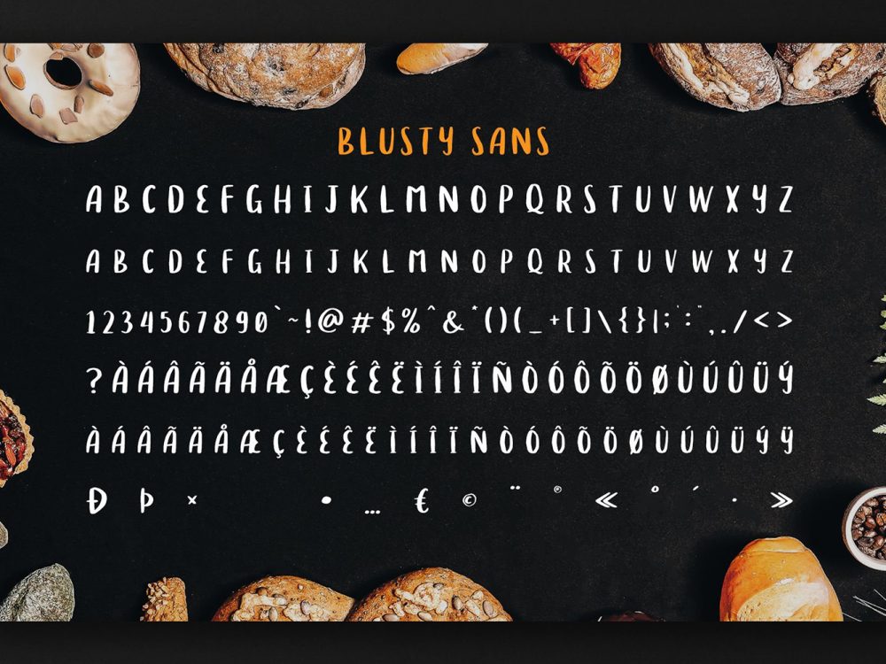 Blusty Script Font
