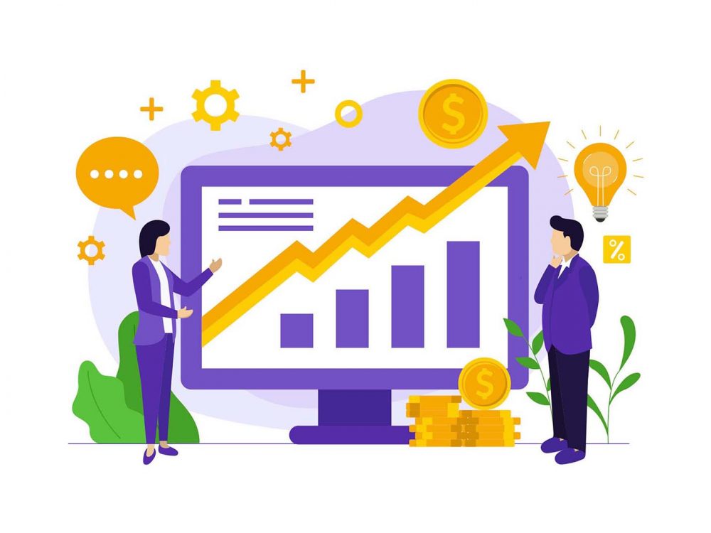 Business Partnership Vector Illustration