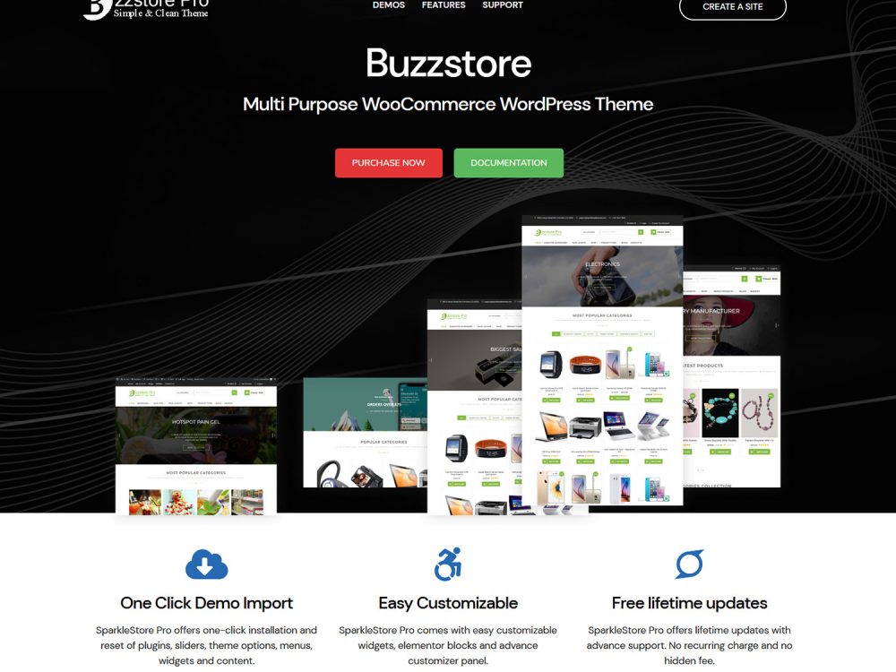 BuzzStore WordPress Theme