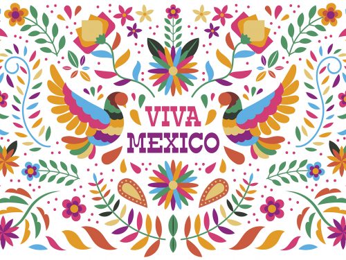 Colorful Mexican Background