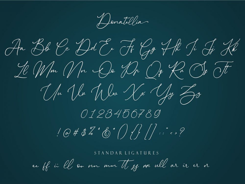 Donatellia Signature Script