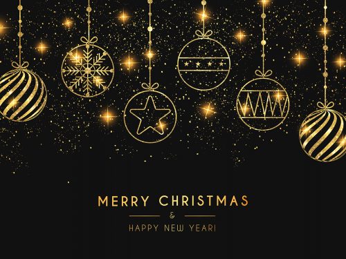 Elegant Merry Christmas Background