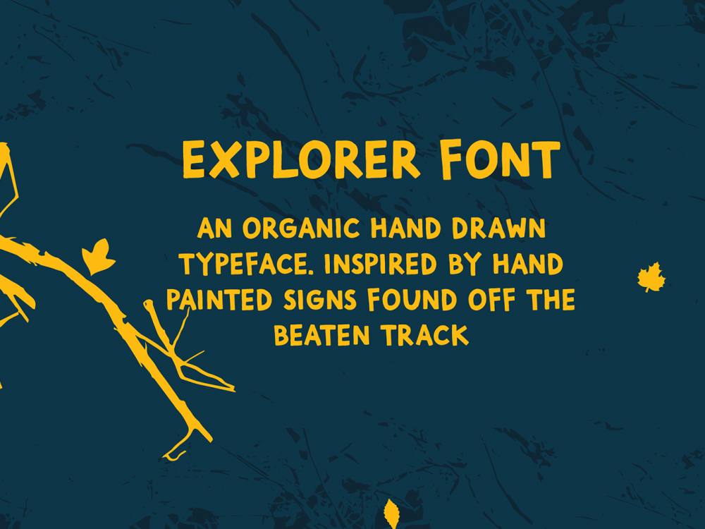 Explorer Free Font