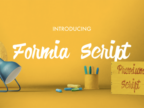 Formia Script Free Font