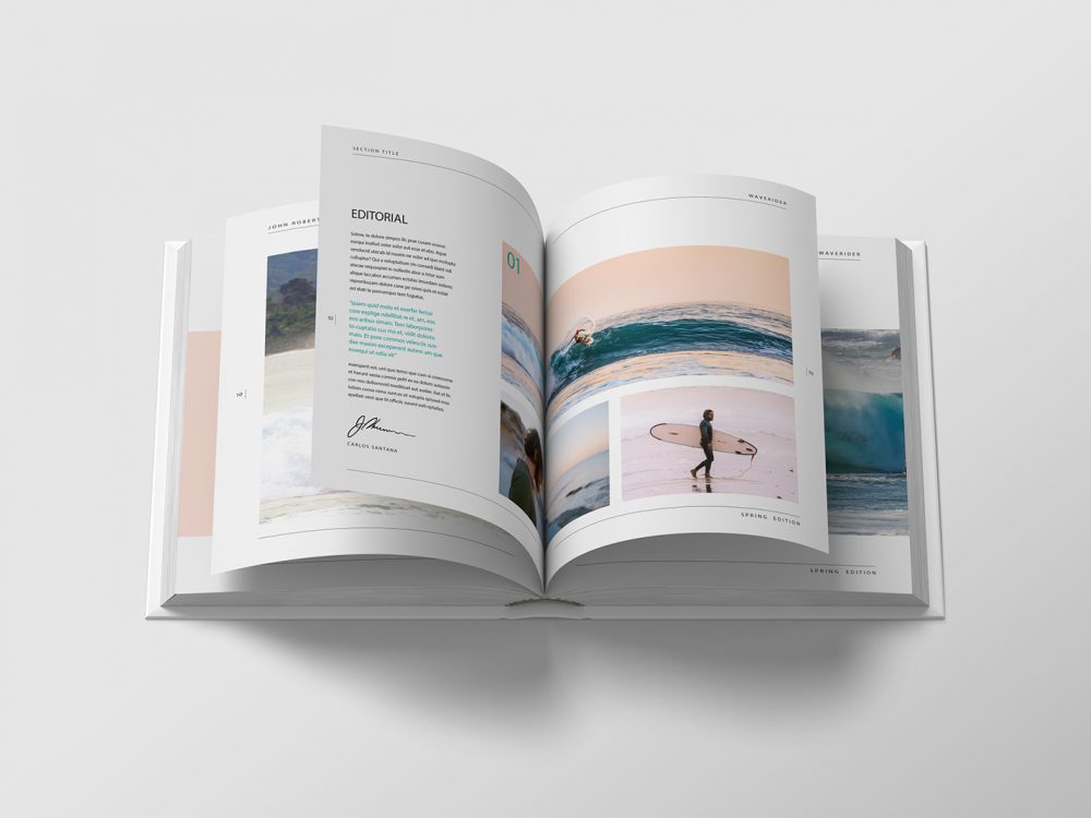 Free Book Mockup PSD