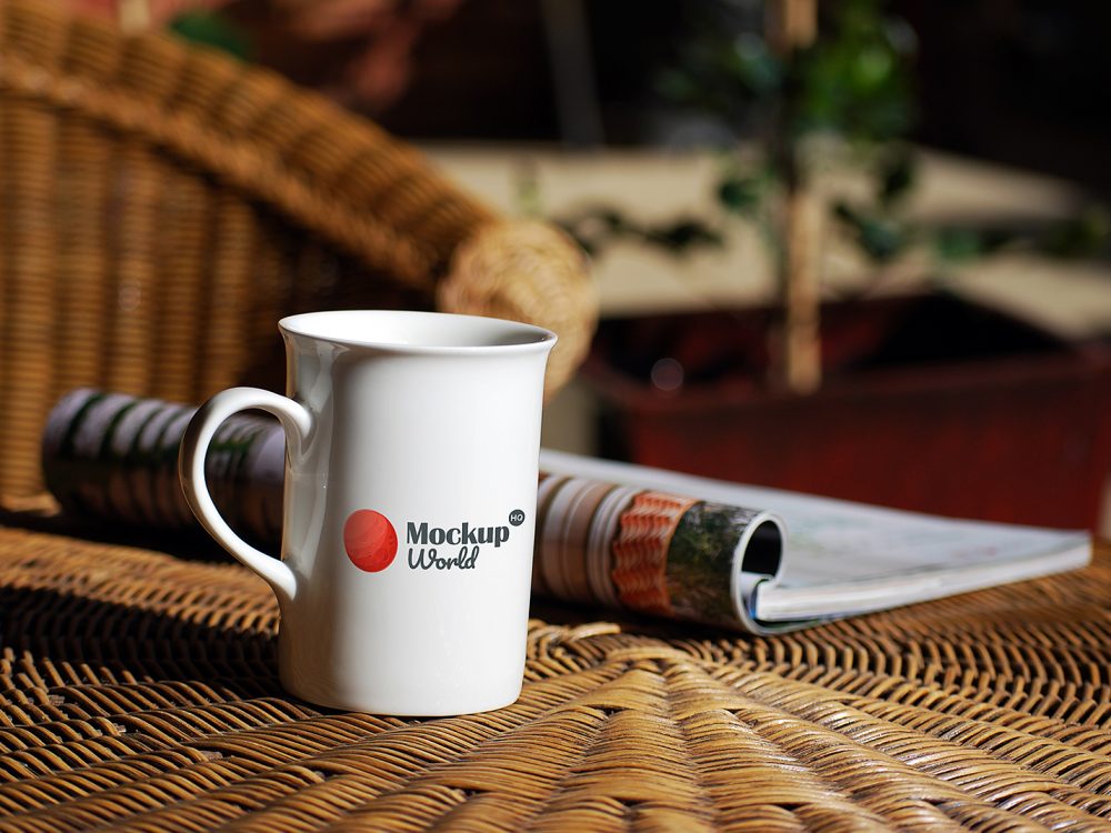 Free Coffee Mug Mockup PSD