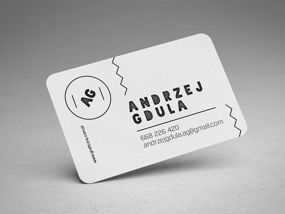 Free Rounded Business Cards Mockup