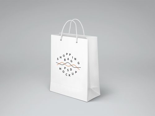 Free Shopping Bag Mockup
