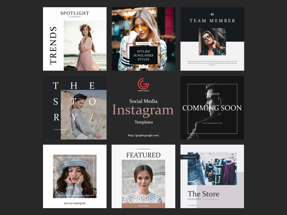 Free Social Media Instagram Templates