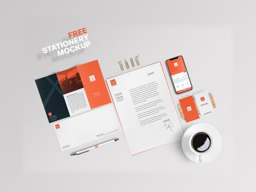 Free Stationery Mockup