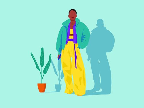 Girl Illustration With Unique Style