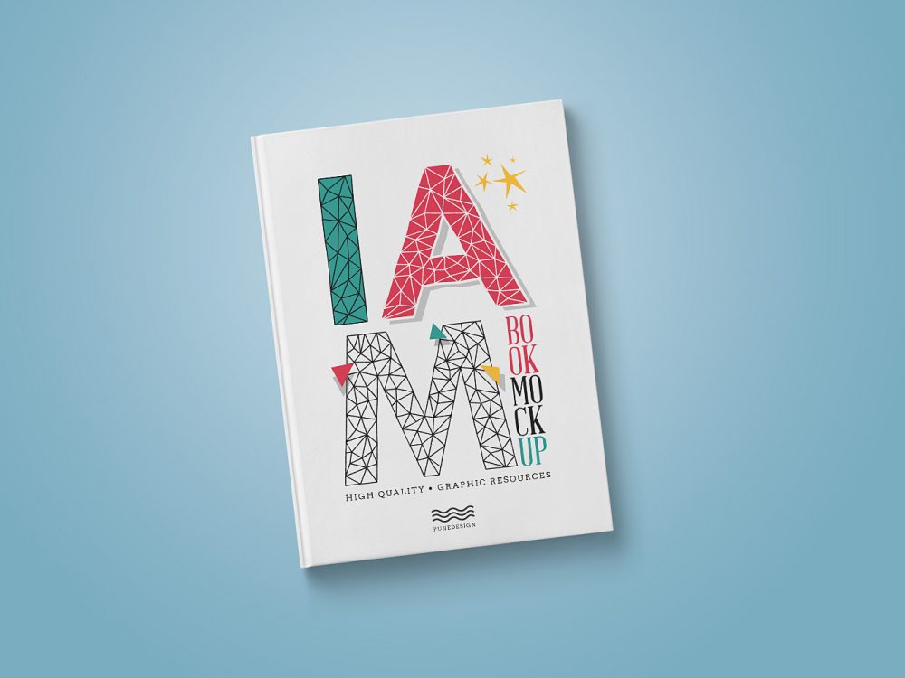 Hardcover Book Mockup Free