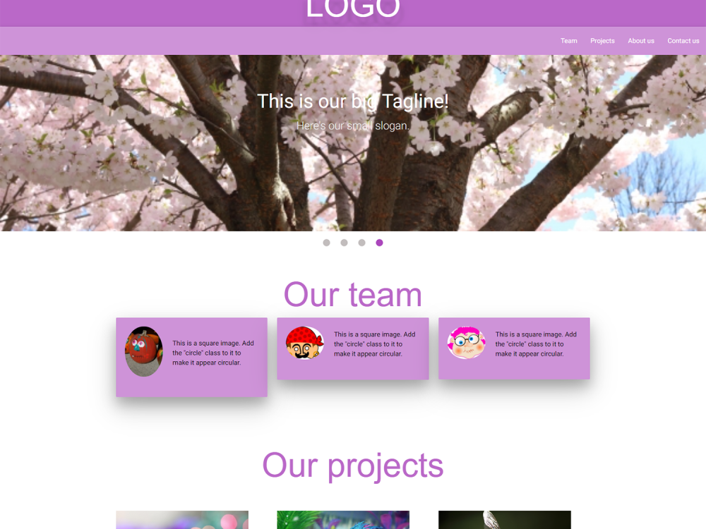 Material Slider Theme