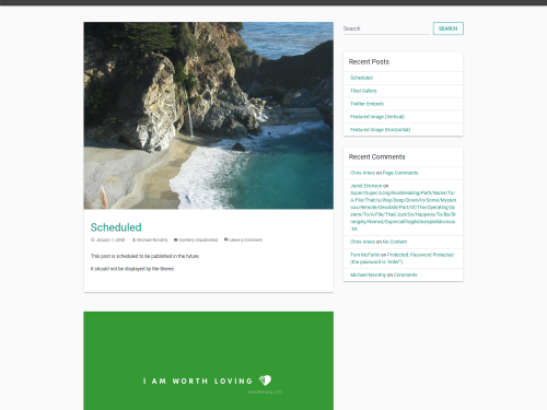 MaterialWP WordPress Theme