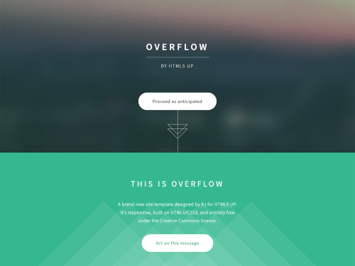 Overflow HTML Template