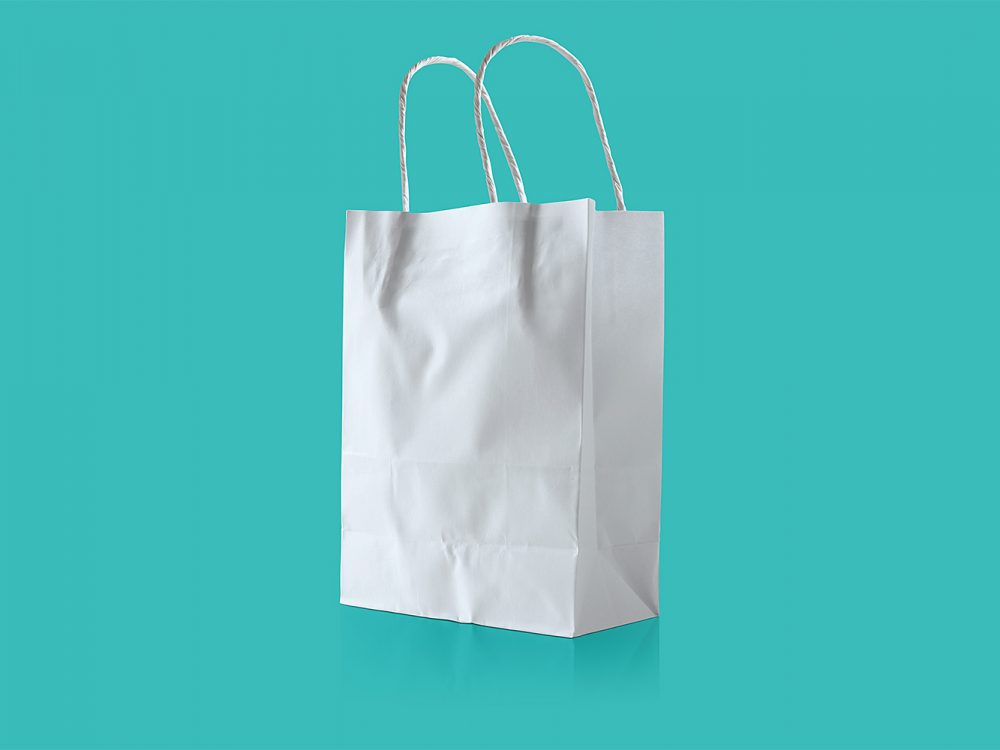 Paper Bag Mockup PSD
