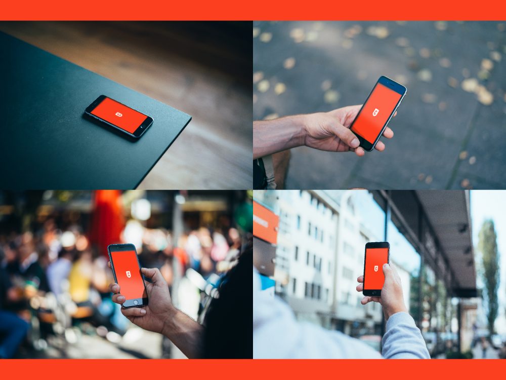 Photoreal iPhone Mockups