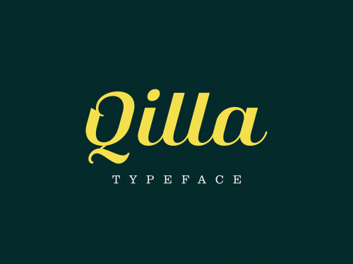 Qilla Serif Font Free Demo
