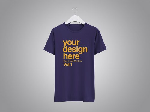 Realistic T-Shirt Free Mockup