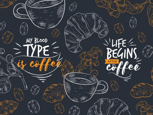 Restaurant Mural Background