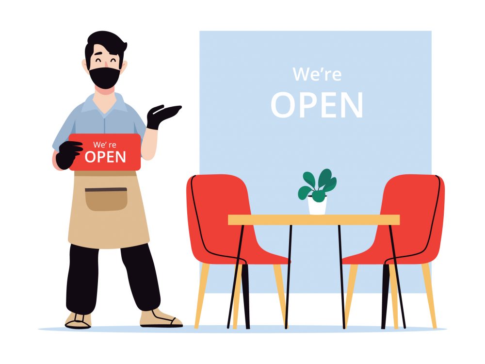 Restaurant Reopening after Lockdown
