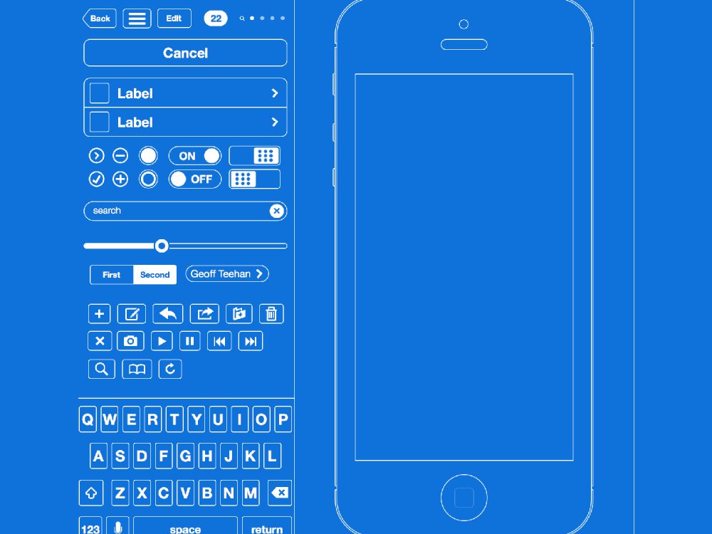 Sketch Wireframe Kit