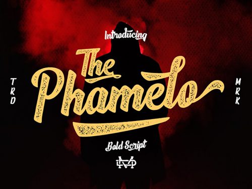 The Phamelo Bold Script