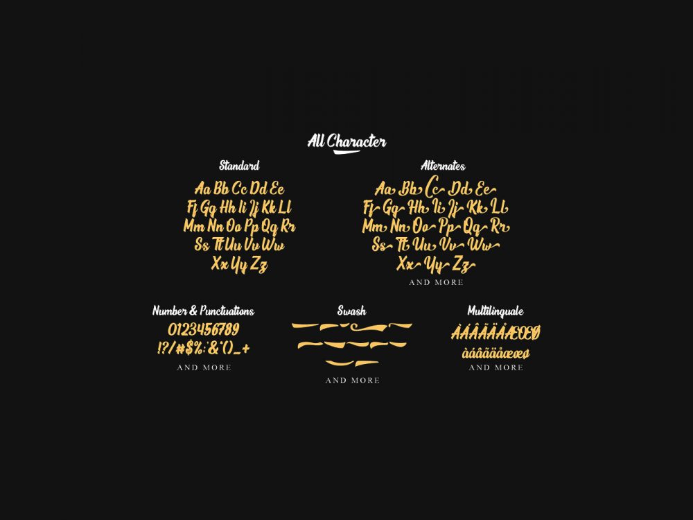 The Phamelo Bold Script