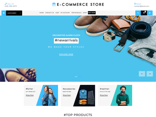 Ultimate Ecommerce Shop WordPress Theme