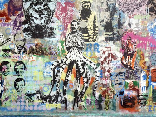 Urban Stencil Wallart