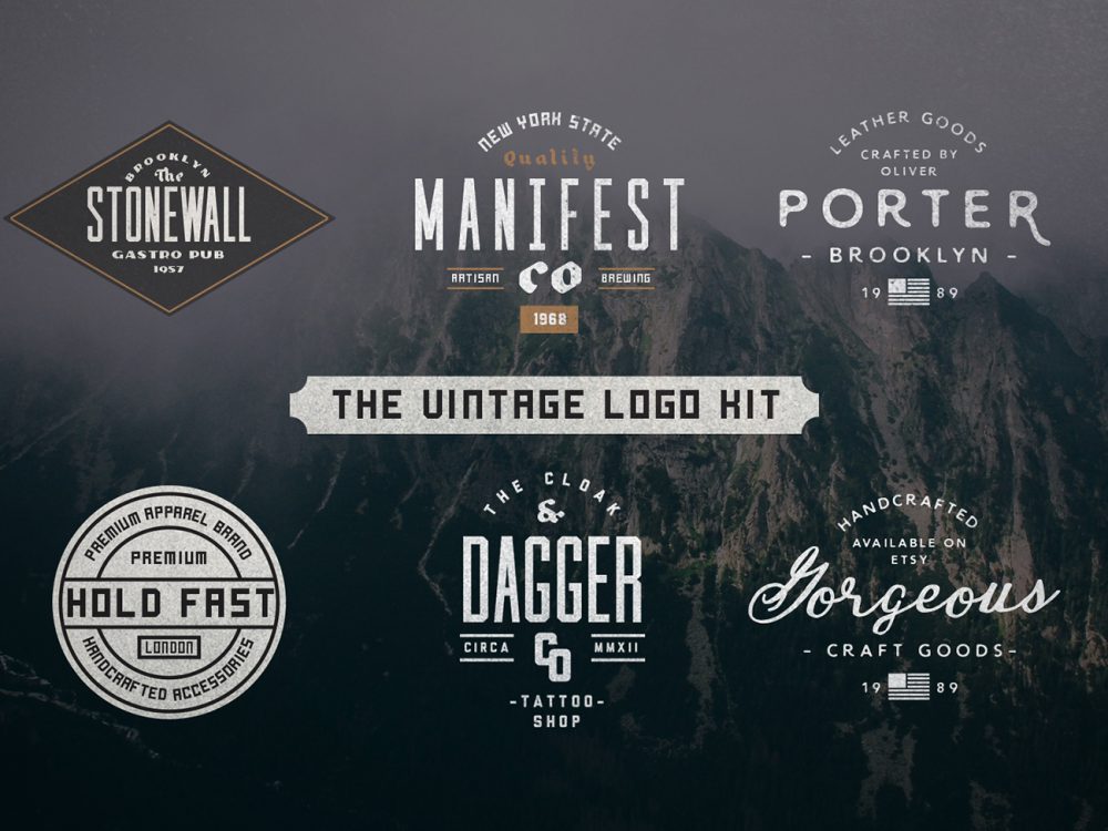 Vintage Logo Kit