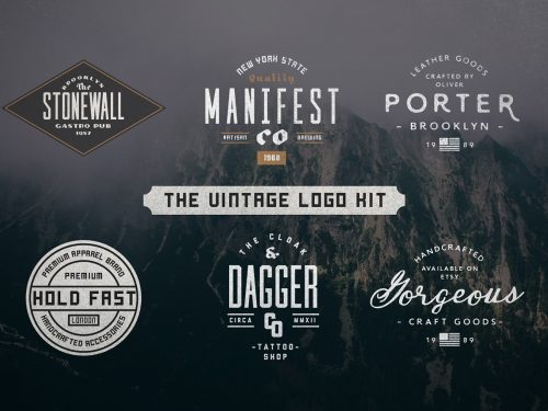 Vintage Logo Kit