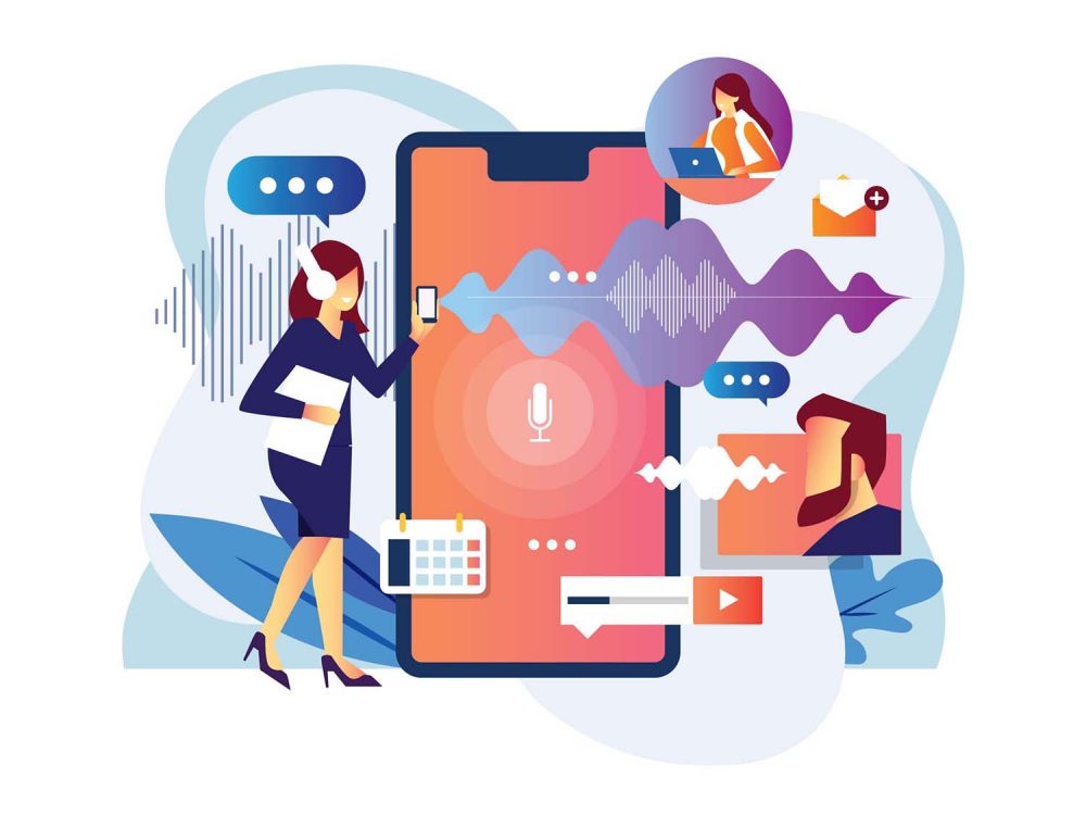 Free Voice Recognition Illustration