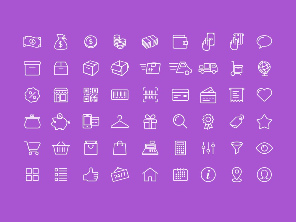 eCommerce Icons Set