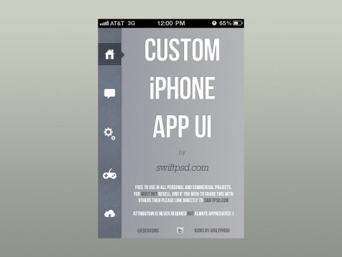 iPhone App UI