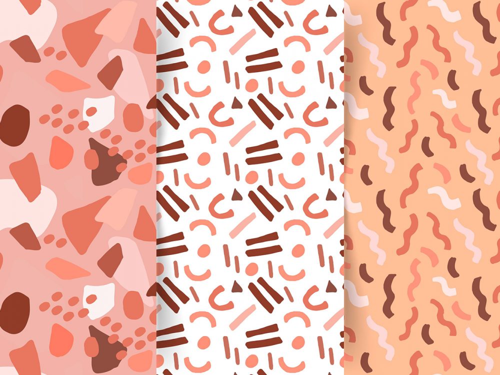 Abstract Hand Drawn Pattern Collection