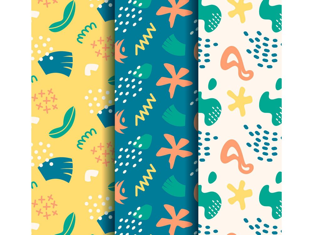 Abstract Hand Drawn Pattern Collection