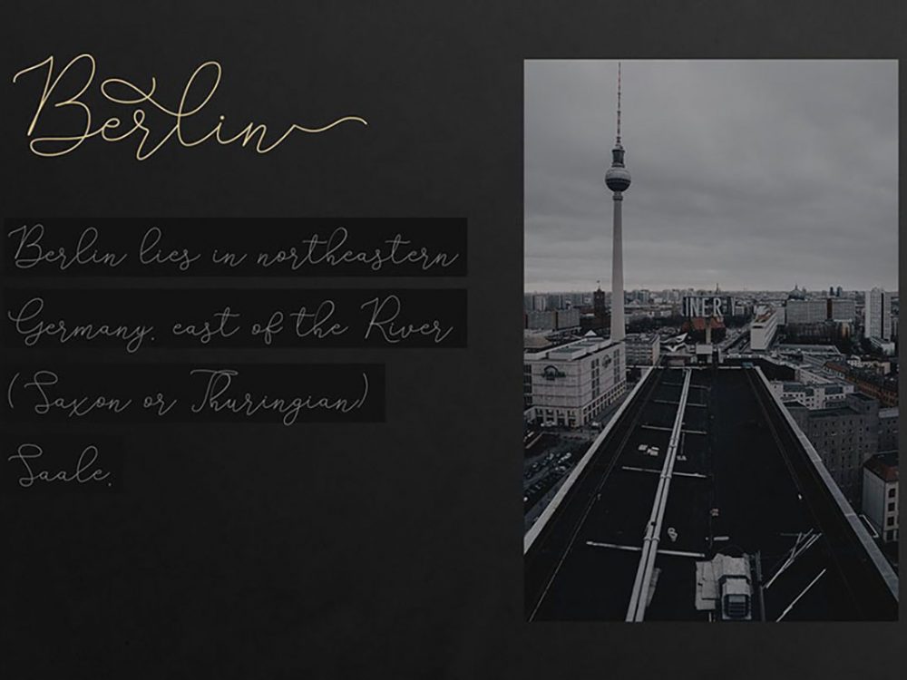 Adelya Handlettering Script