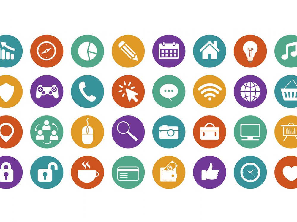 App Flat Icon Set