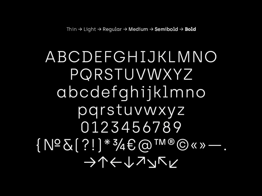 Archia Font Family