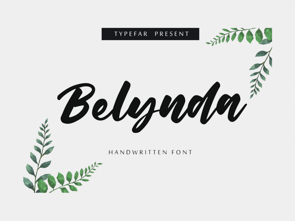 Belynda Script Free Font