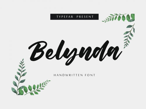 Belynda Script Free Font