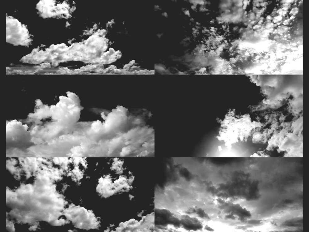 Black & White Sky Backgrounds