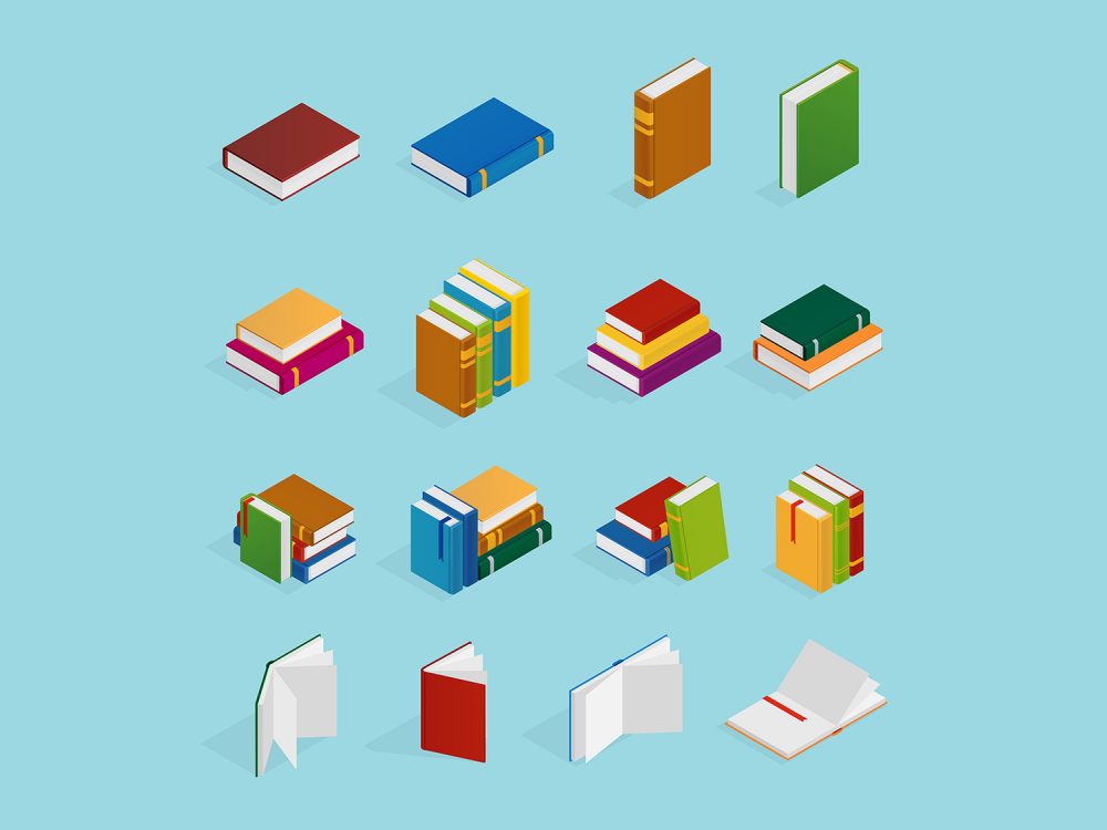 Books Icons Set
