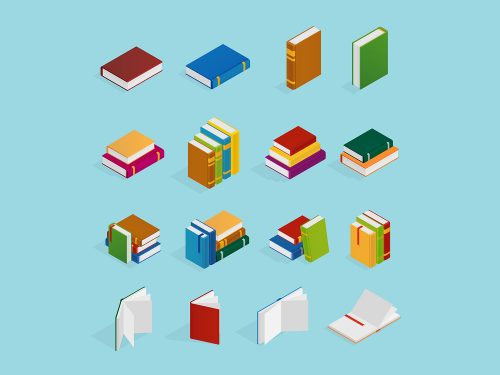 Books Icons Set