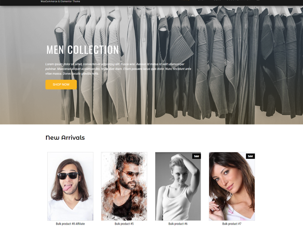Bulk Shop eCommerce WordPress Theme