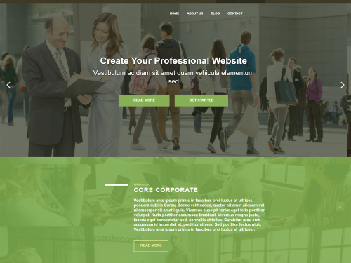 Core Corporate WordPress Theme