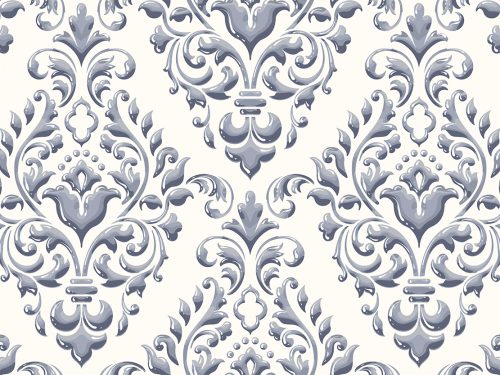 Damask Seamless Emboss Pattern Background