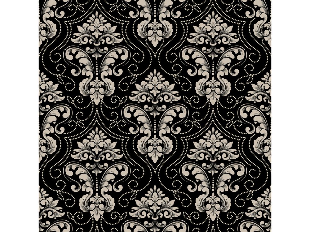 Damask Seamless Pattern Background