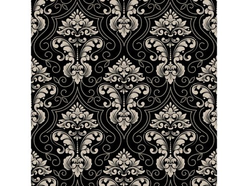 Damask Seamless Pattern Background